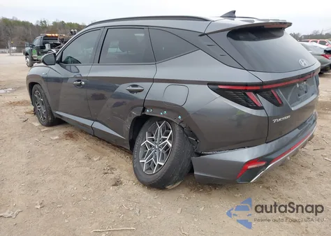 2024 Hyundai Tucson Hybrid N Line from USA, damaged, VIN KM8JFCD1XRU157530